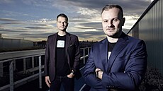 Gejza Nagy, CEO Luigi's Box (v popedí) a Pavel Pinkas, CEO Persoo. Foto:...