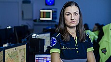 Veronika Oslzlá, operátorka záchranné slu�by