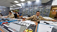 Pracovníci Záporoské jaderné elektrárny