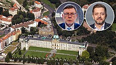 Minist�i rozdávali ob�í bonusy. Zleva Zbyn�k Stanjura a Vít Raku�an.