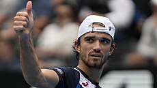 Tomá� Machá� ve t�etím kole Australian Open