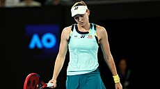 Zklamaná Kazaka Jelena Rybakinová ve druhém kole Australian Open