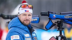 Matt Emmons na biatlonové st�elnici