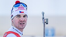 Michal Kr�má� b�hem nást�elu v Ruhpoldingu