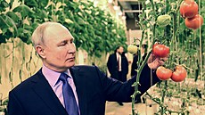 Ruský diktátor Vladimir Putin navštívil Čukotku. (10. ledna 2024)