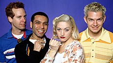 Kapela No Doubt se zpvakou Gwen Stefani v roce 1997