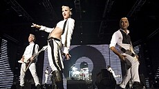 Kapela No Doubt se zpvakou Gwen Stefani v roce 2009