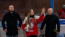 Anetu �enkovou její mate�ský klub Stadion Litom��ice ocenil p�ed prvoligovým...