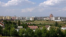 Pohled na sídlit Nové Butovice (8. srpna 2004)