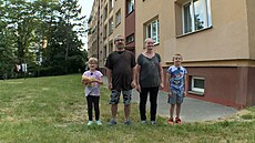 První rodina nové Výmny ije v Praze na ikov v nájemním byt. Vra (43)...