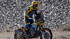 Martin Michek b�hem Rallye Dakar