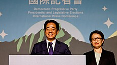 William Laj, vítz prezidentských voleb na Tchaj-wanu a lídr vládní...