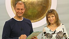 Pavel Svoboda a Monika Valentová v po�adu Snídan� s Novou