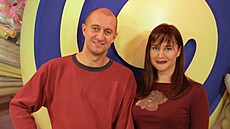 Pavel Svoboda a Lucie Výborná v po�adu Snídan� s Novou