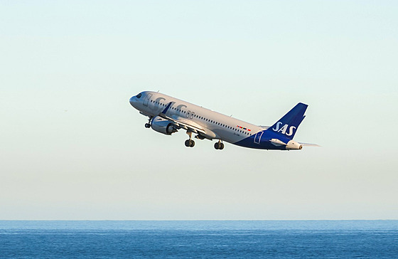 Letoun Scandinavian Airlines (22. prosince 2023)