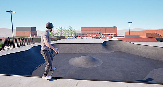 Skatepark Barto�ka ve Zlín� se do�ká nové podoby. Dal�í moderní sportovi�t�...