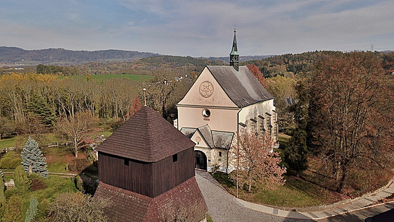 Zvonice s kostelem sv. Václava