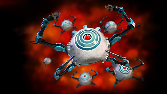 Nanobot je miniaturní za�ízení slo�ené z nanokomponent, atom� �i molekul, které doká�e vykonávat n�které jednoduché funkce.