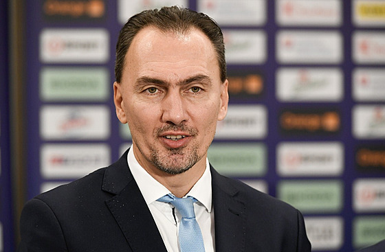 Prezident slovenského hokejového svazu Miroslav atan.