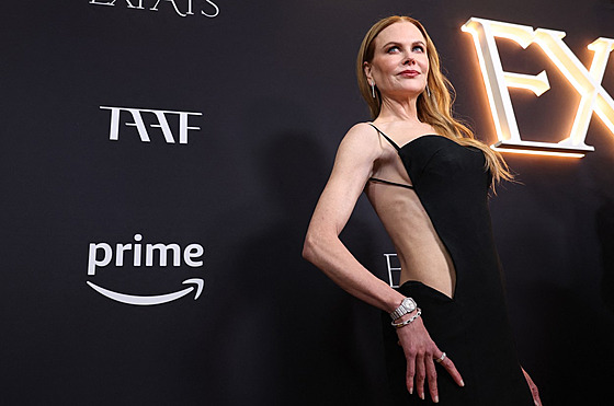 Nicole Kidmanová na newyorské premiée seriálu Expatrianti, který uvádí Amazon...