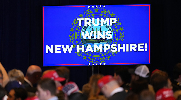 Trump ovládl primárky v New Hampshire. Klání není u konce, vzkázala Haleyová