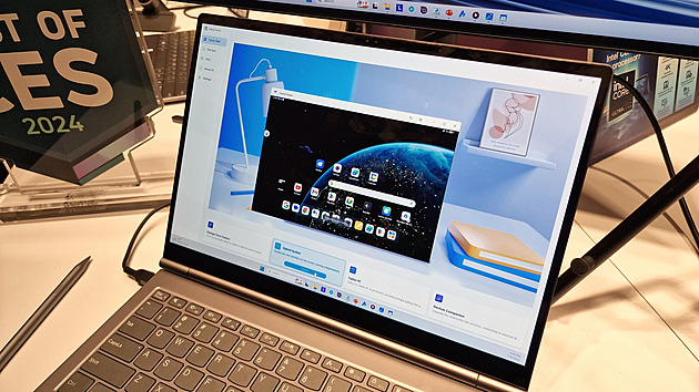 Lenovo nám ukázalo působivou kombinaci Windows a Androidu na jednom zařízení