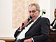 Exprezident Milo Zeman na semini SPD ve Snmovn