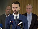 Prezident Agrární komory R Jan Doleal po jednání ve Vtrném Jeníkov (26....
