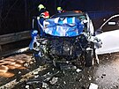 Na silnici I/50 nedaleko Kunovic na Uherskohradisku dolo k tragické nehod....