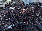 V Nmecku o víkendu lidé opt protestovali proti krajní pravici a stran...