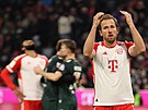 Zdrcený Harry Kane po prohe Bayernu Mnichov s Werderem Brémy