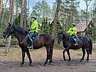 Policist na konch kontrolovali chaty.