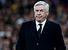Italský trenér fotbalového Realu Madrid Carlo Ancelotti