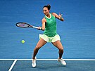 íanka eng chin-wen returnuje ve finále Australian Open.