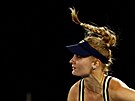 Ukrajinka Dajana Jastremská v semifinále Australian Open.