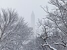 Washington zasypal sníh. Velkou ást Spojených stát v posledních dnech zasáhly...