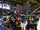 Litvínov, 23.1. 2024, Verva Litvínov - HC Olomouc, hokejová extraliga. Janis...