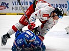 Rytíi Kladno - HC Olomouc, hokejová extraliga, 26. ledna 2024.  Hostující Adam...