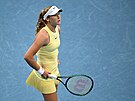 estnáctiletá Mirra Andrejevová prohrála osmifinále Australian Open.