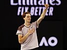 Jannik Sinner slaví fantastický obrat ve finále Australian Open.