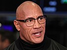 Dwayne �The Rock� Johnson v rozhovoru pro CNBC v lednu 2024.