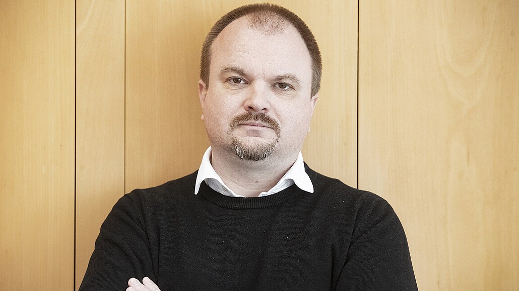 Martin Mesrmíd, editel Digitální informaní agentury (25. ledna 2024).