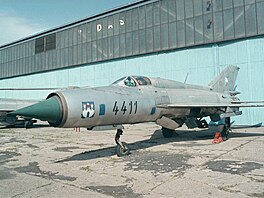 Letoun MiG-21 PF