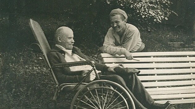 Nemocn V. I. Lenin v roce 1923 v Gorkch