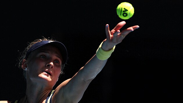 Ukrajinsk tenistka Dajana Jastremsk podv ve tvrtfinle Australian Open.
