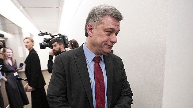 Ministr spravedlnosti Pavel Bla�ek ve Sn�movn�