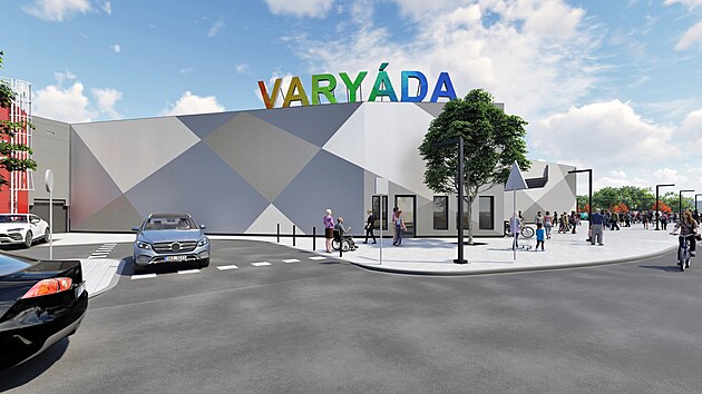 Takto bude vypadat nkupn centrum Varyda po dokonen stavby a modernizace.