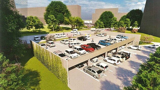 V Písku plánují na sídlišti Jih vystavět nové etážové parkoviště s 200 místy. Inovativní projekt navíc městu ušetří mnoho peněz.