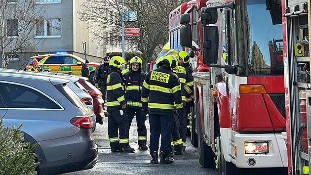 Po��r v byt� na H�j�ch (24. ledna 2024)