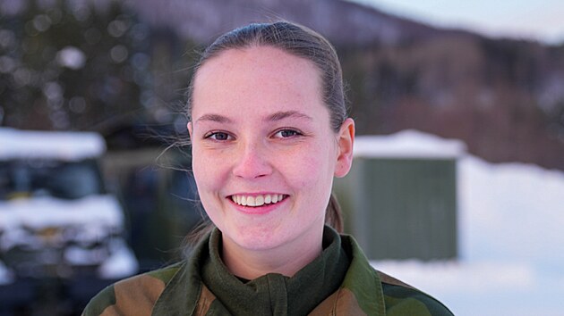 Norsk princezna Ingrid Alexandra (Indre Troms, 21. ledna 2024)